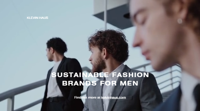 sustainable fashion brands for men