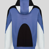 Womens Street Hoodie full zip Contrast