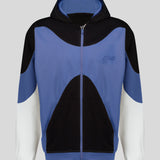 Womens Street Hoodie full zip Contrast