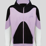 Womens Street Hoodie full zip Contrast