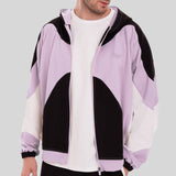 Mens Street Hoodie full zip Contrast