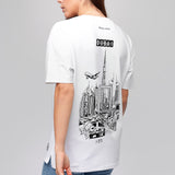 Womens Street Tee - Dubai Edition - White